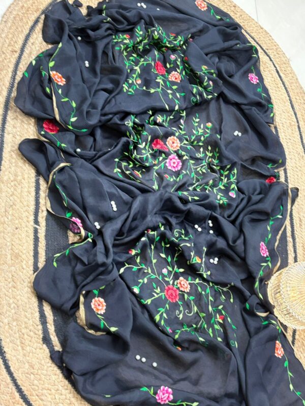 Pure chinnon dupatta