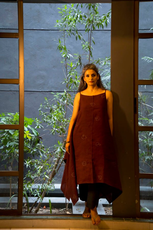 Tabiir Draped Kurta Set