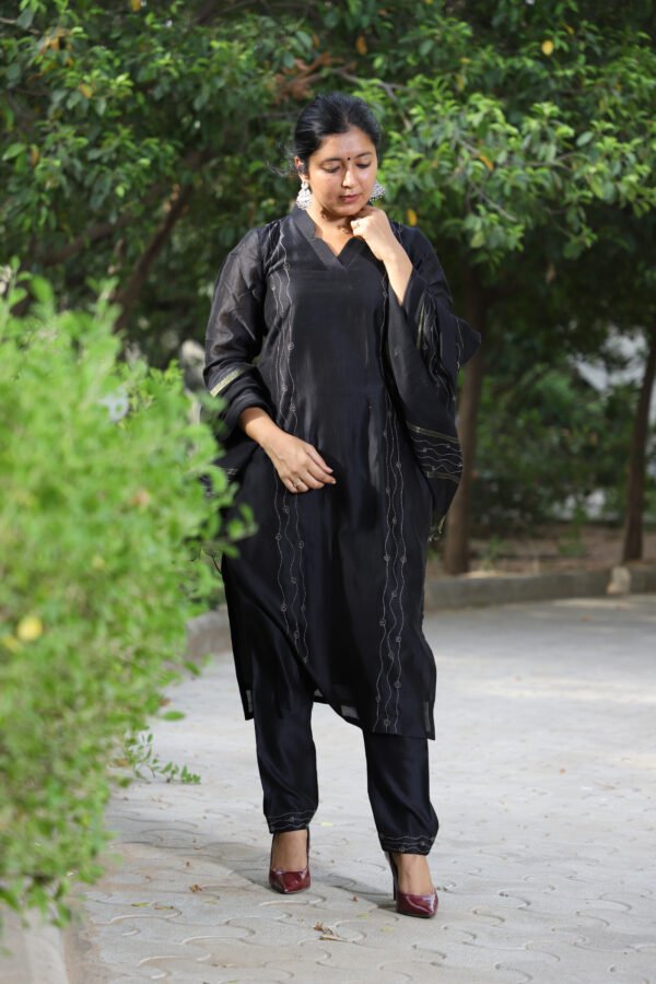 Arsh Silk Chanderi Suit Set